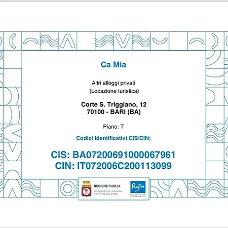Ca Mia Apartamento Bari